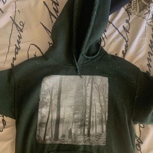 green folklore hoodie